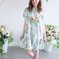 Bloom Service Dress - Blue