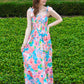 Brightest Blooms Maxi Dress - Multi