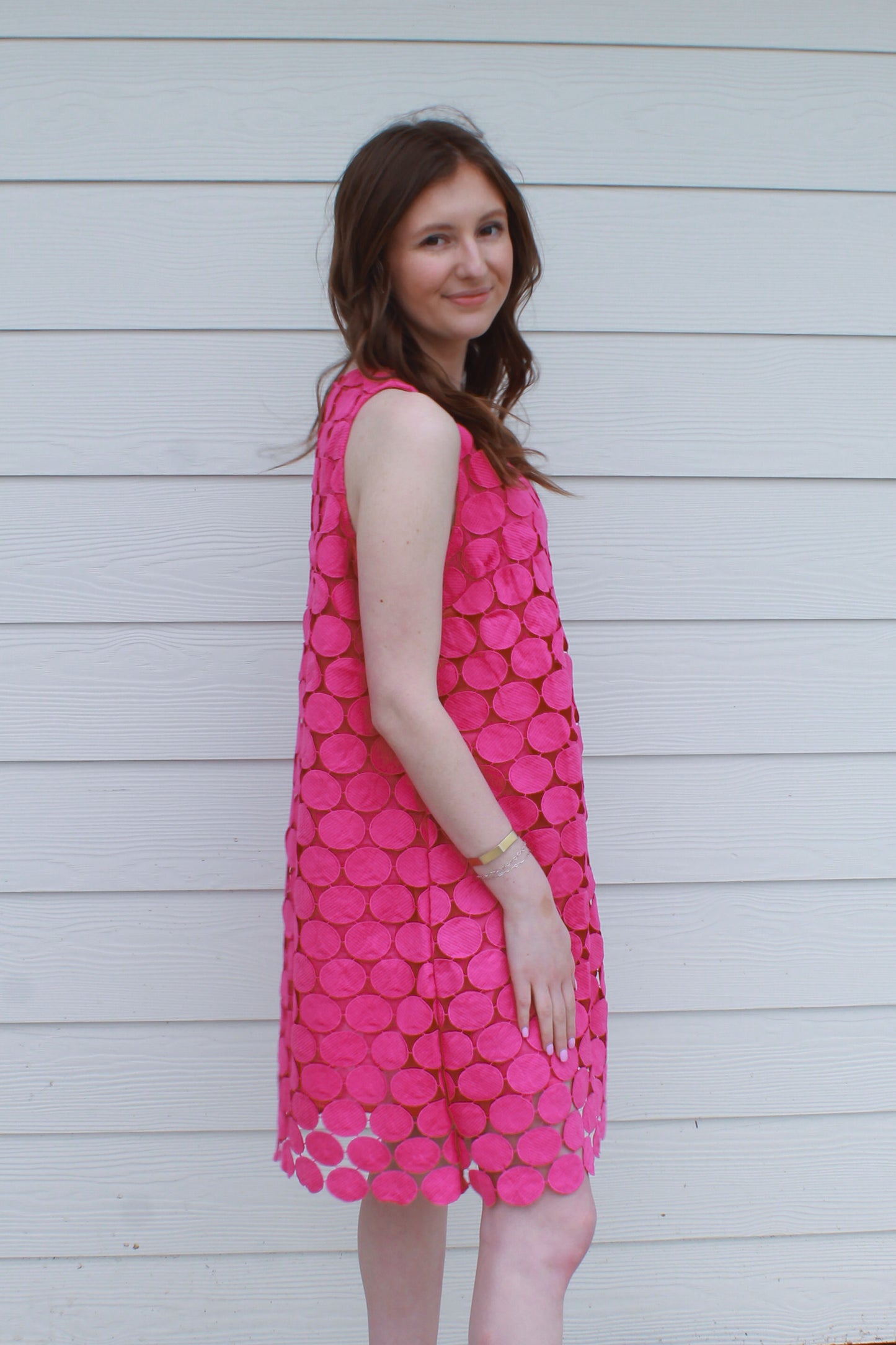 On The Spot Dress - Fuchsia