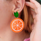 Sunny Delight Earrings - Orange