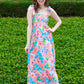 Brightest Blooms Maxi Dress - Multi