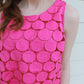 On The Spot Dress - Fuchsia