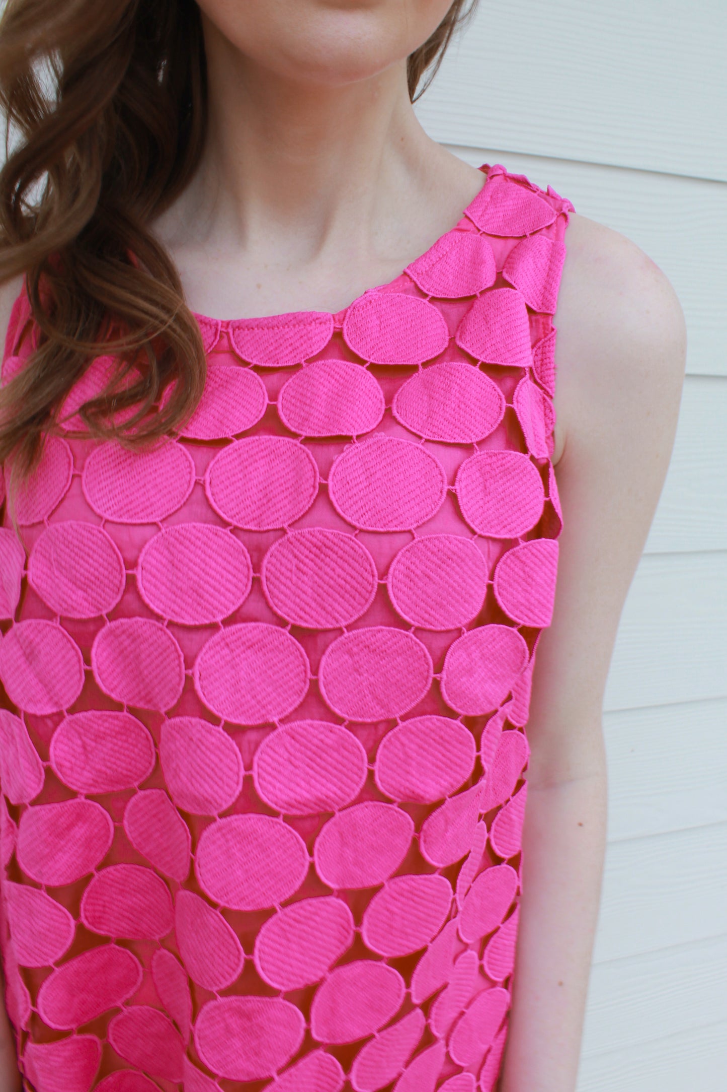 On The Spot Dress - Fuchsia