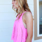 Days In The Sun Tank - Pink