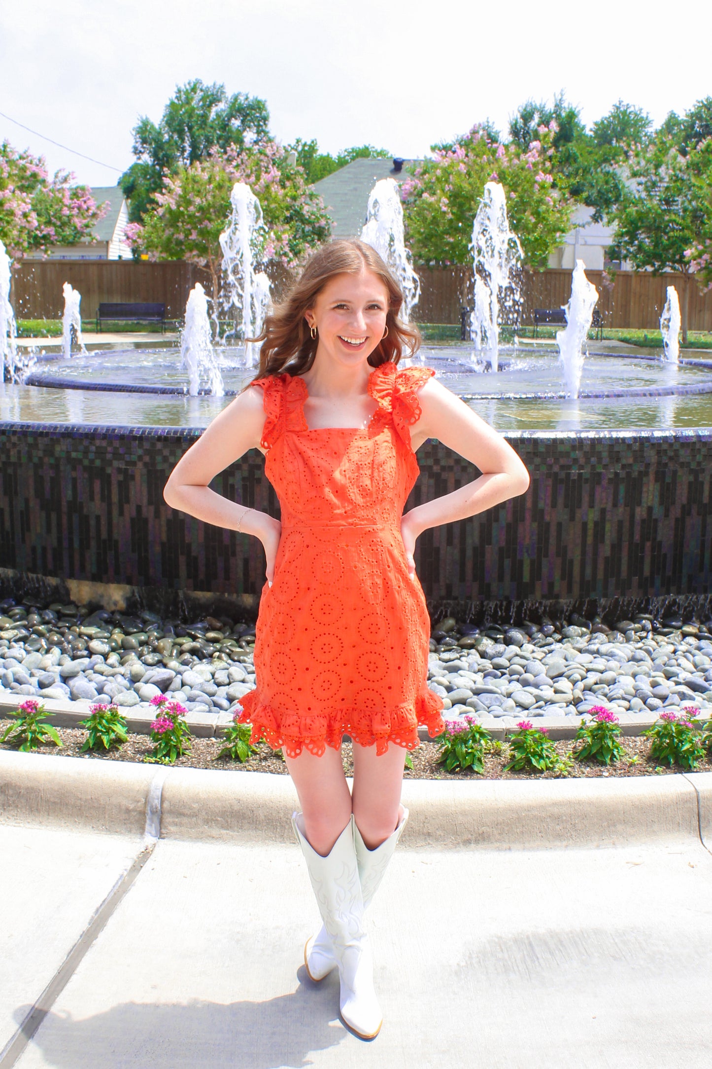 Countless Compliments Dress - Orange