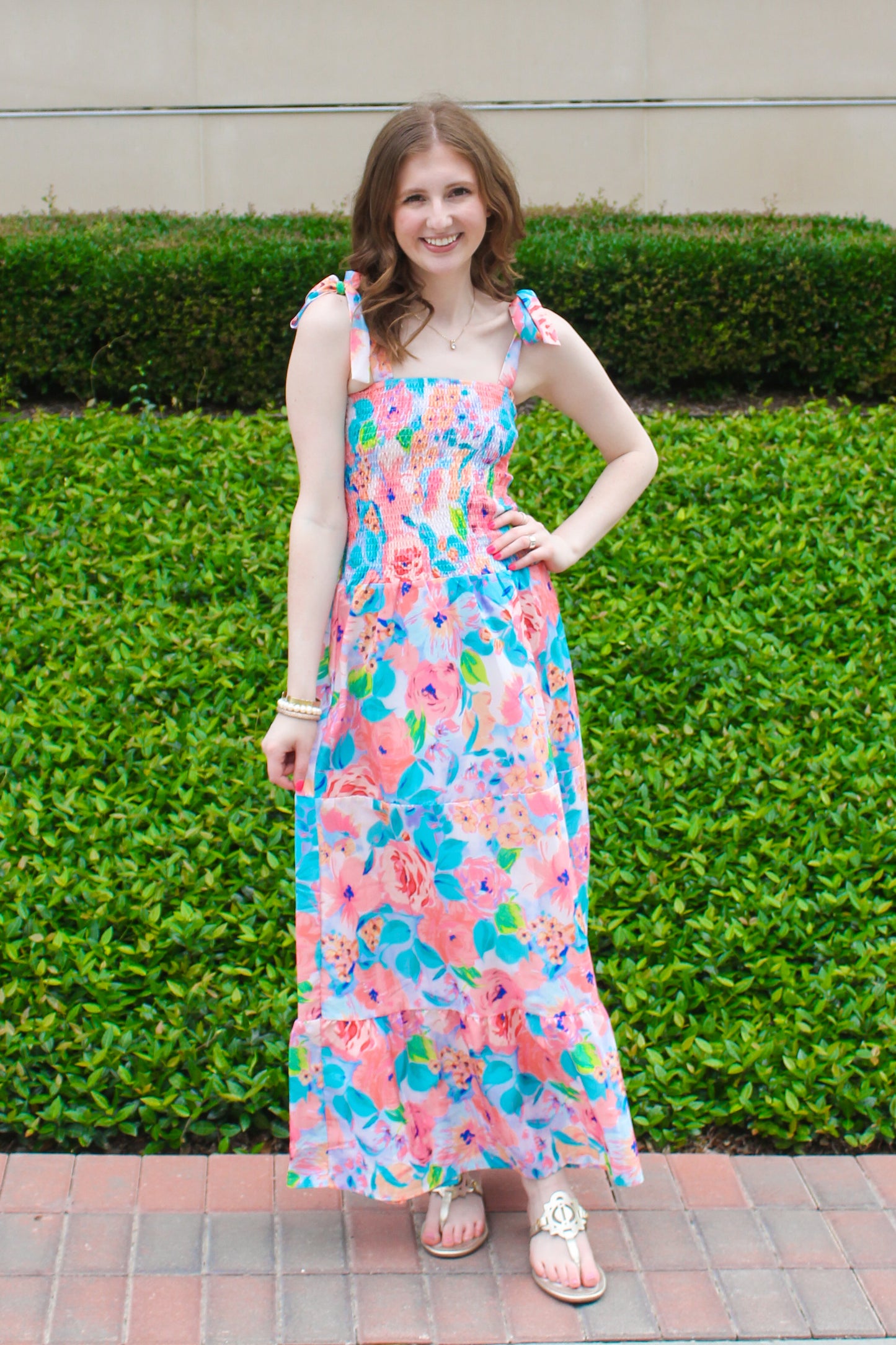 Brightest Blooms Maxi Dress - Multi