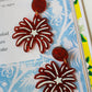 Born To Sparkle Earrings - Red