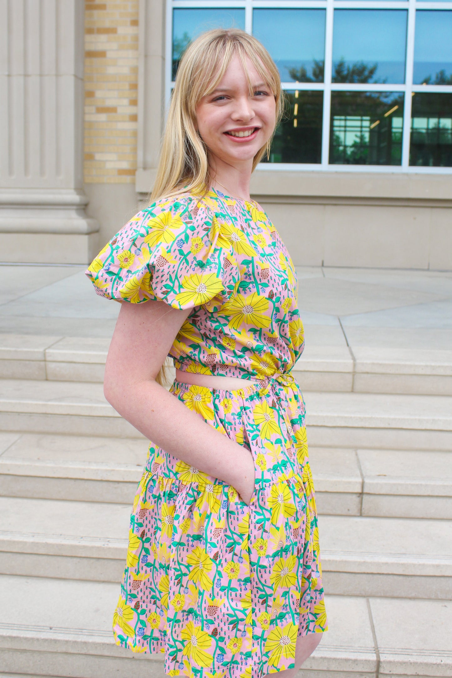 In The Garden Dress - Pink